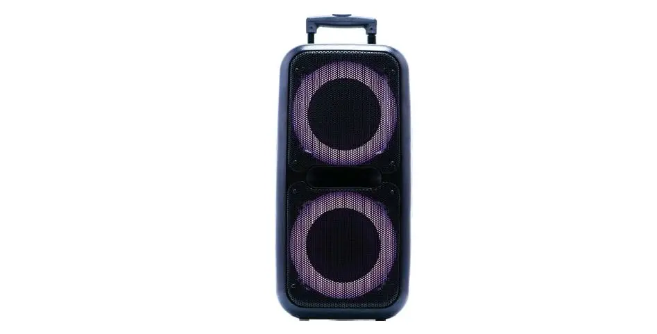 Qaise Sb-2120 Karaoke Party Speakers Instruction Manual