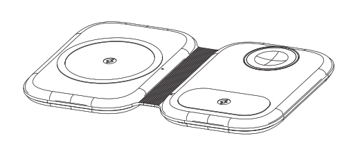 Shenzhen Maizhan Technology MZF20SABC Magnetic Folding 3 In 1 Wireless Charger