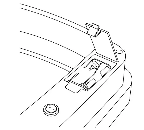 Kraus KTCS 10 Automatic Sensor Trash Can - Batteries