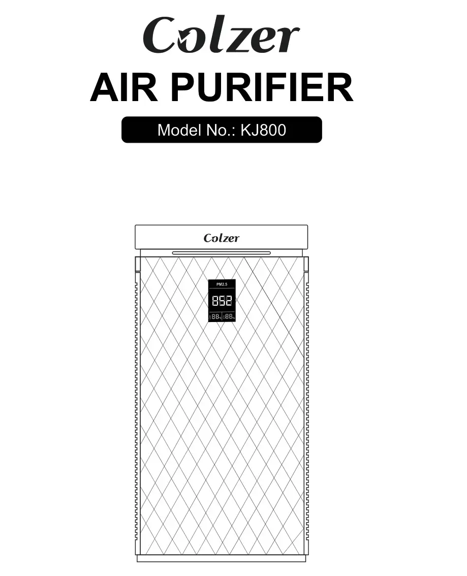 Colzer KJ800 Air Purifier User Manual