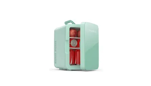 Crownful Cf-pc10lgrn 10l Mini Fridge Cooler And Warmer User Manual