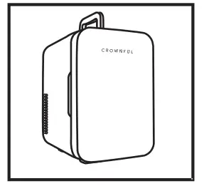 Crownful mini fridge
