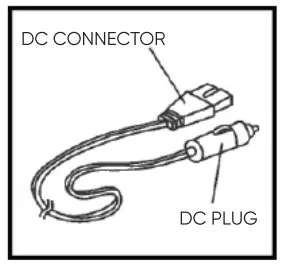 DC power cord