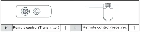 COSTWAY ES10055US 52 Inch Ceiling Fan Lamp - package