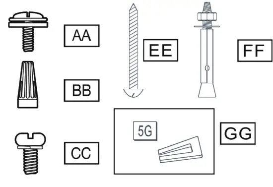 COSTWAY ES10055US 52 Inch Ceiling Fan Lamp - table