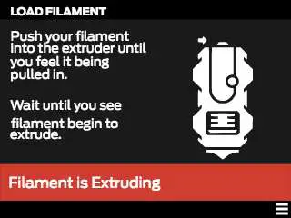 Makerbot Smart Extruder - Loading