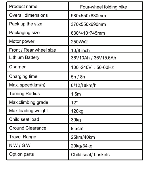 EPHESUS S5 Foldable Mobility Scooter FIG 3