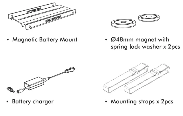 CYC MOTOR X Series X 36 Batteries for Electric Bikes - fig 2