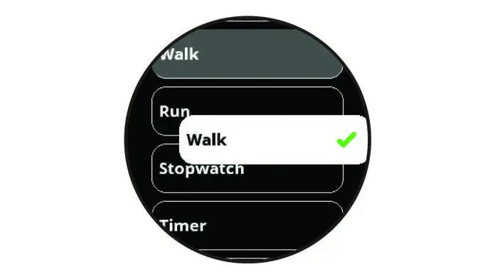 GARMIN Golf Watch Customizing the Activities