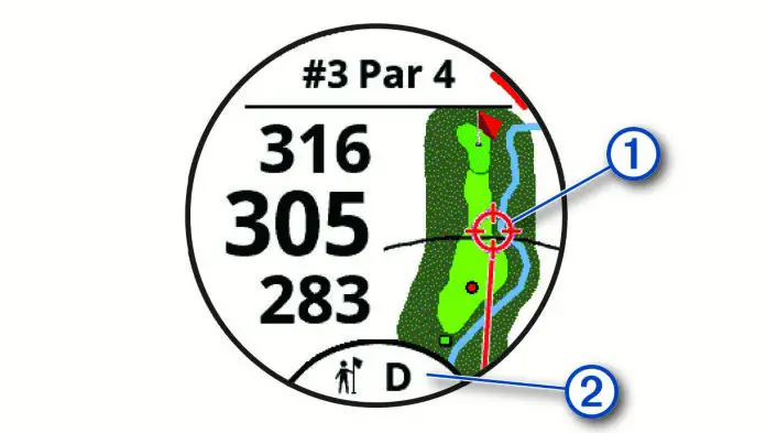 GARMIN Golf Watch Virtual Caddie