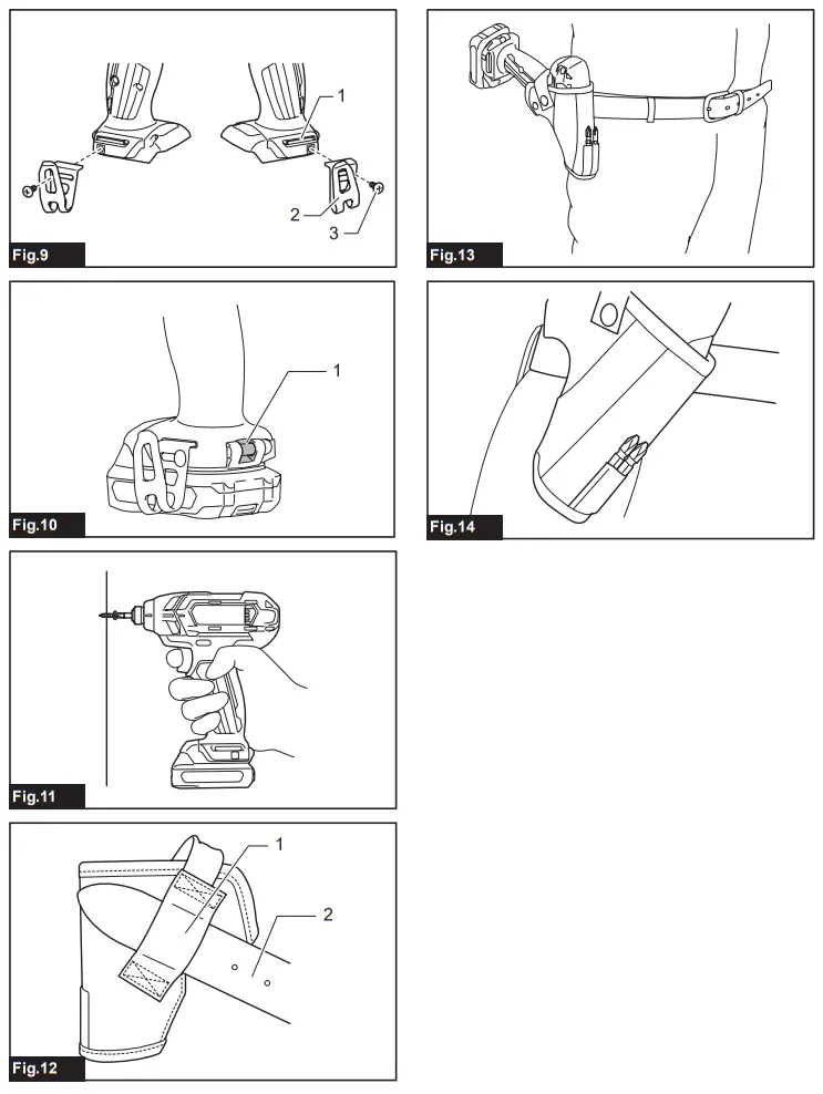 makita TD110D Cordless Impact Driver - Fig1