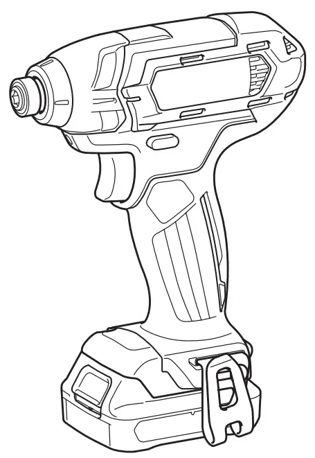 makita TD110D Cordless Impact Driver