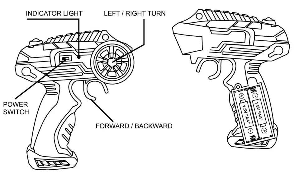 Shantou Dihua Trading TRCDH1277B R C Buggy with Remote - 2