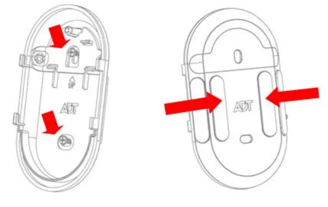 SERCOMM SSM5R0 29 PIR Motion Sensor - mount bracket