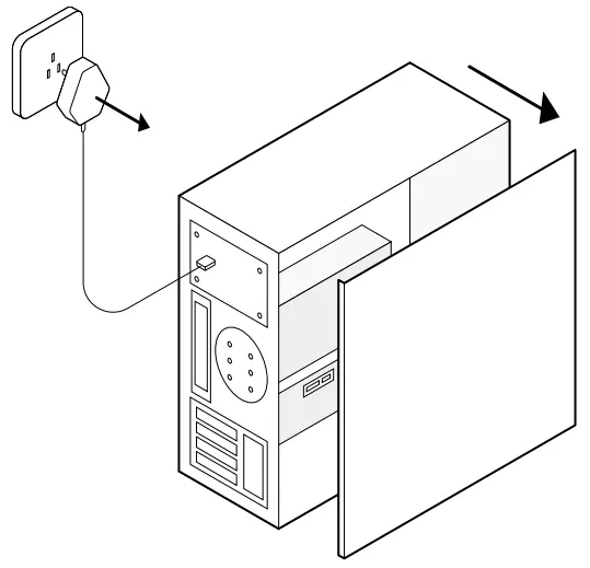 tp-link AXE5400 Wi Fi 6E Bluetooth 5 2 PCIe Adapter Archer - case panel