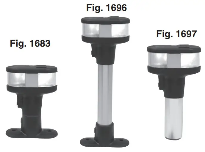 SEAVIEW LTBP 1697 LED Light 7 ft of Wire - MOUNTING INFORMATION 3