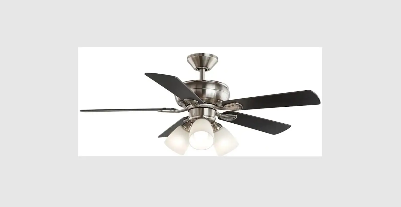 Hampton Bay Ef200g-44 Riley 44 Inindoor Led Brushed Nickel Ceiling Fan User Guide