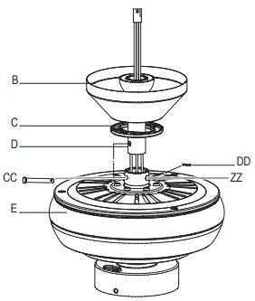 HAMPTON-BAY-EF200G-44-Riley-44-inIndoor-LED-Brushed-Nickel-Ceiling-Fan-FIG-8