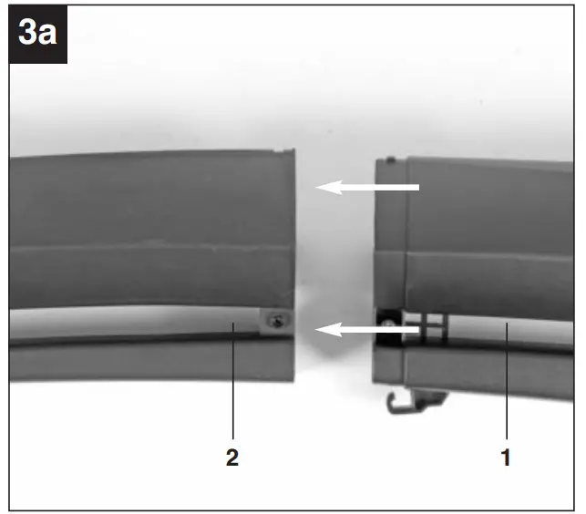 Mounting the suction tube