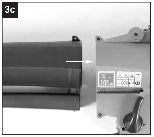 Mounting the suction tube