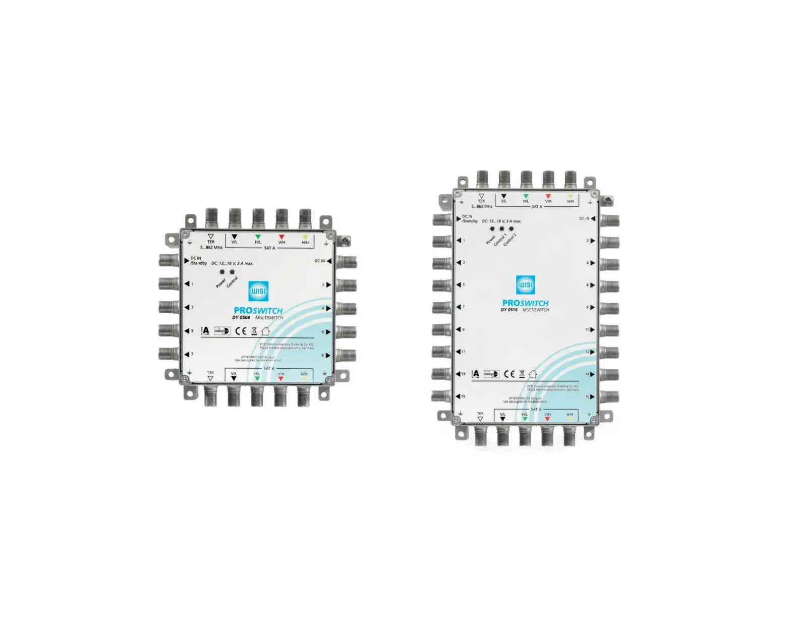 Wisi Dy 0508 Multiswitch 5 In X Cascade And Stand Alone Instruction Manual Wisi Dy 0508 Multiswitch 5 In X Cascade And Stand Alone Instruction Manual