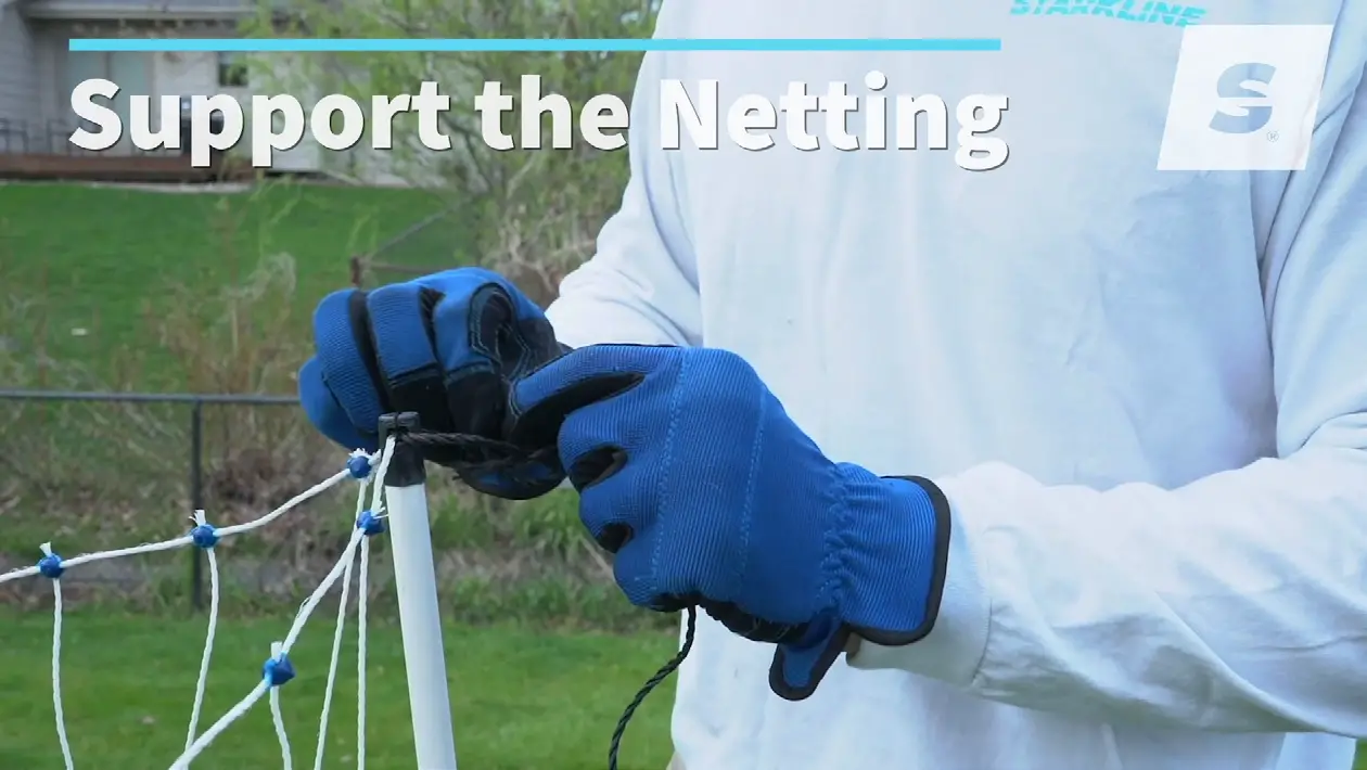 STARKLINE Electric Netting Kit - Fasten Ropes To The Corner Posts