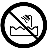 T3 77530 Lucea 1.5-Inch Professional Straightening and Styling Iron - bath tub