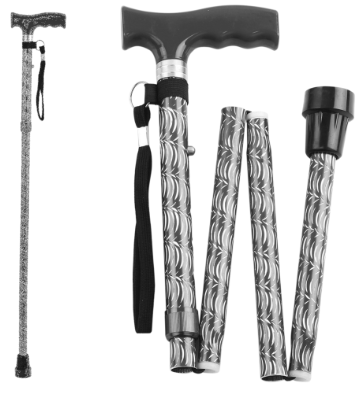 aidapt VP155KB Plastic-Handled Walking Sticks