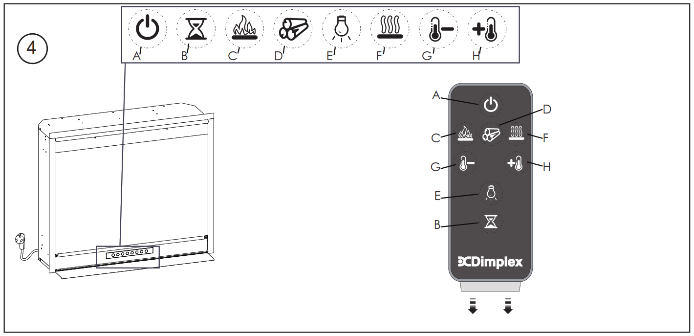 DIMPLEX KTN20-AU Kenton Suite - Fig 2