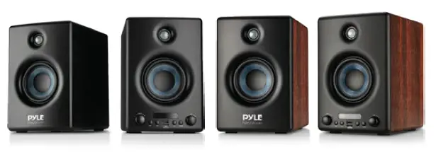 PYLE-PBKSP33BK-Desktop-Wireless-BT-Bookshelf-Speakers-product