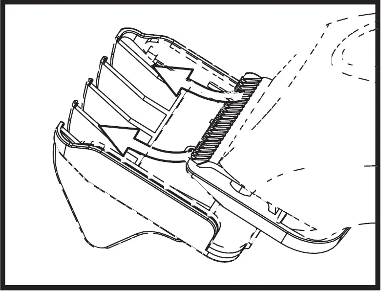 Wahl 9818 LI Stainless Steel Lithium Ion Plus Stainless Steel Beard Trimmer 01