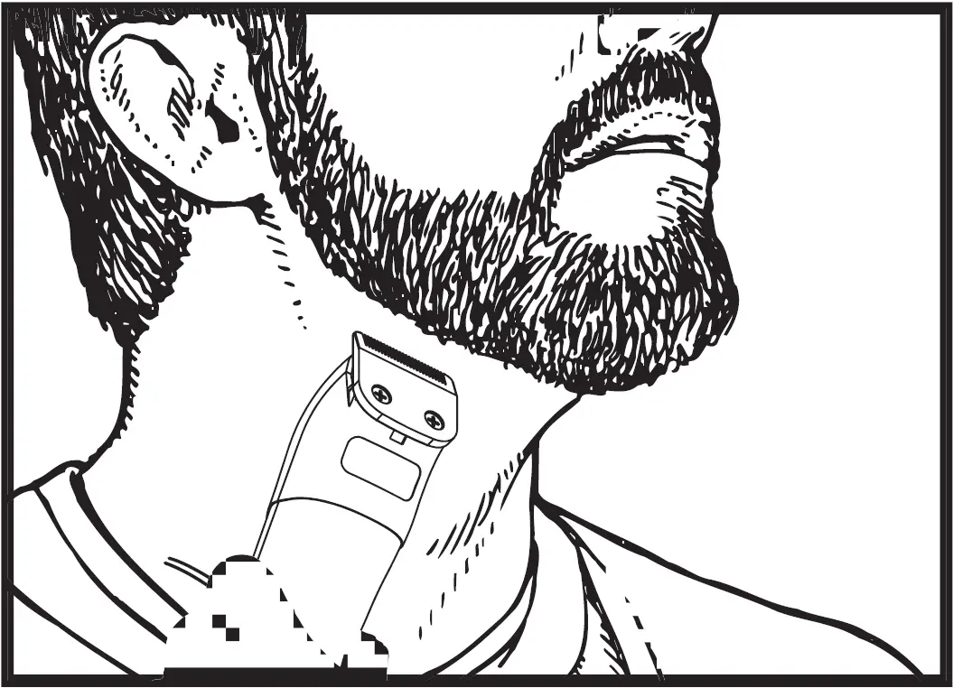 Wahl 9818 LI Stainless Steel Lithium Ion Plus Stainless Steel Beard Trimmer 09