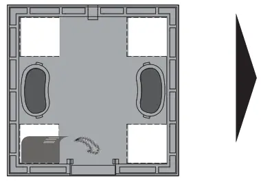 ELKO ep 8327 Wireless Dimming Socket - Adhesive1