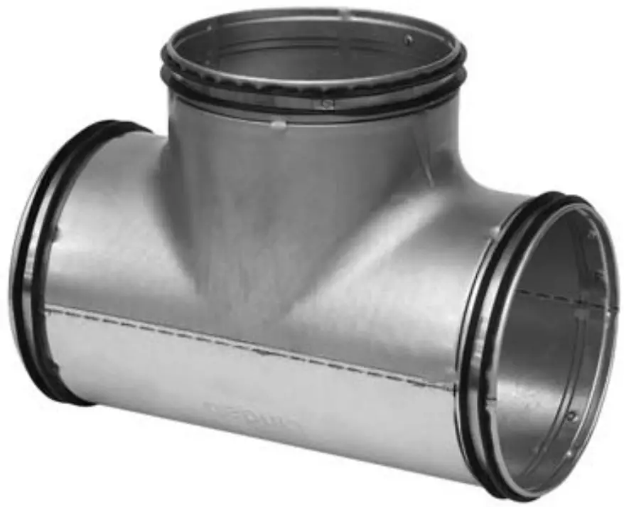 Lindab TCKPU T Piece Short for Casting