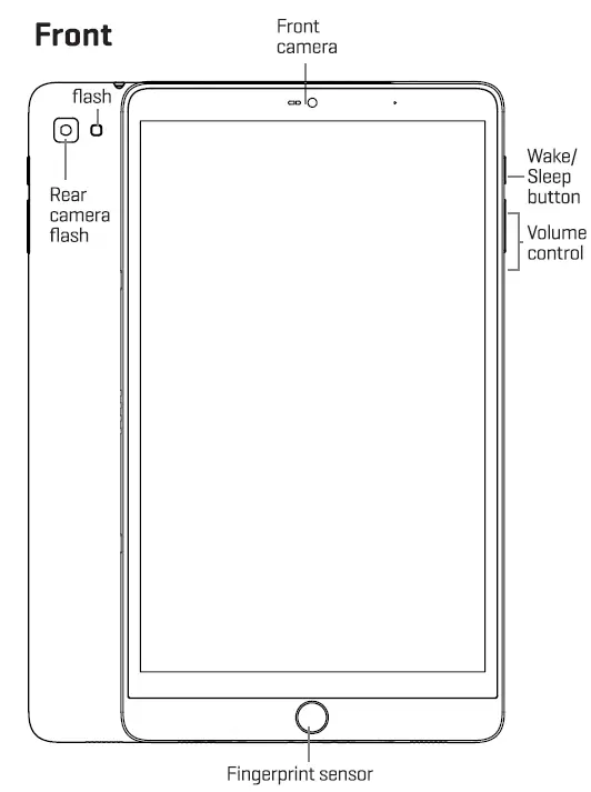 Nuu mobile TAB 10 Android Tablet fig 1