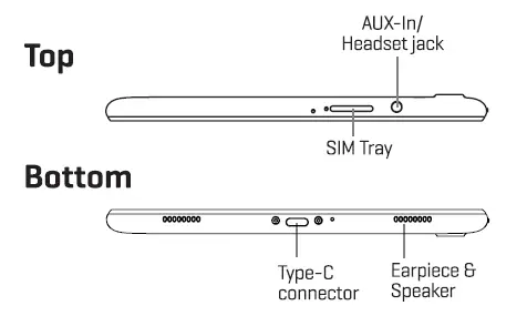 Nuu mobile TAB 10 Android Tablet fig 2