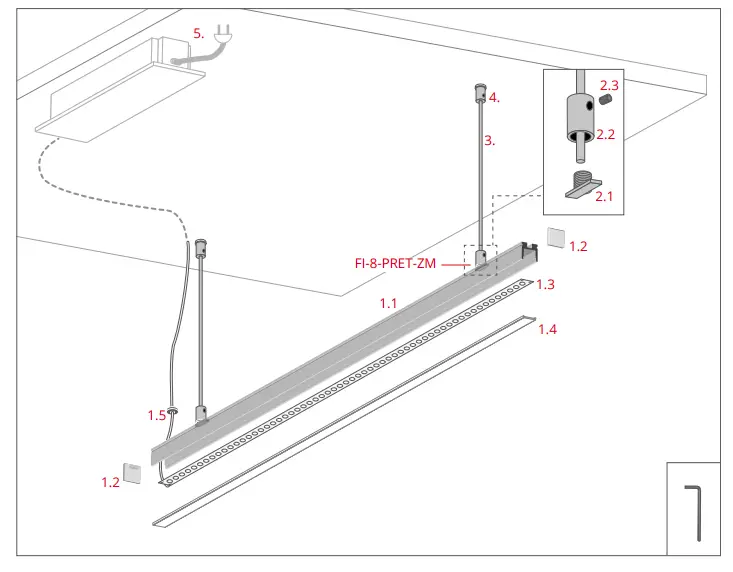 KLUS FI-8-PRET-ZM Fasteners and Heads for Profiles FIG 1