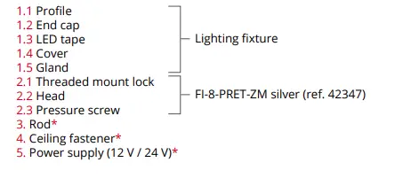 KLUS FI-8-PRET-ZM Fasteners and Heads for Profiles FIG 2