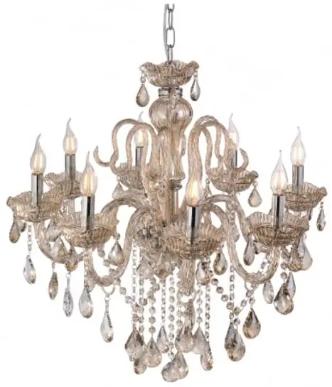 Paul Neuhaus 3081 97 Gracia Traditional Champagne Chandelier - cover