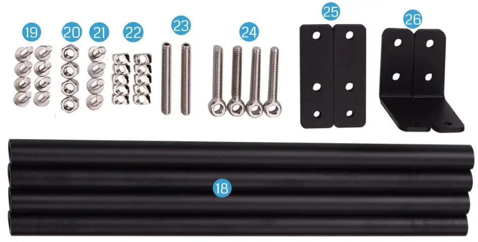 Pyramind 3D Printer - Part List 2