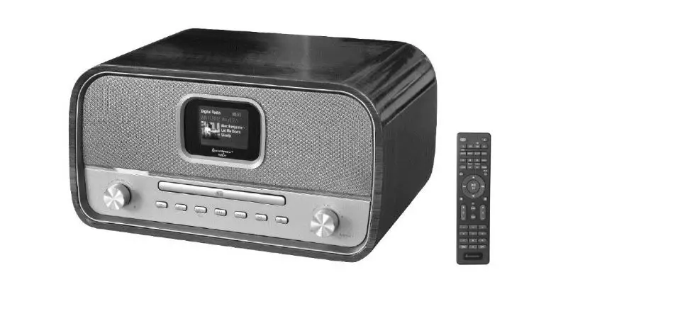 Soundmaster Dab970 Wooden Retro Bluetooth Radio User Manual