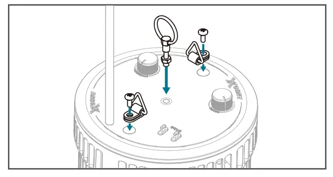 Kessil A500X Tuna Blue - HangingCord