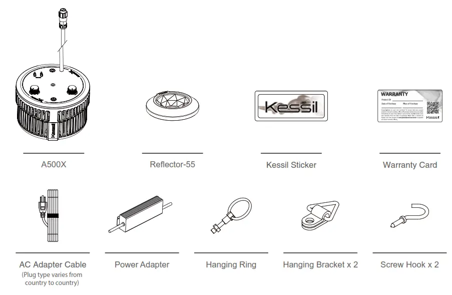 Kessil A500X Tuna Blue - fig