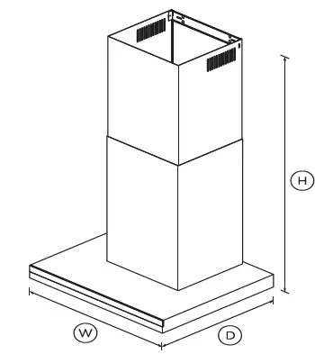 FISHER PAYKEL HC60DCXB3 60cm Wall Rangehood 01