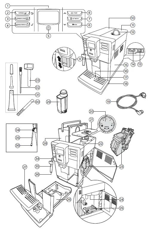 GAGGIA RI8760 Anima CMF Espresso Machine 01