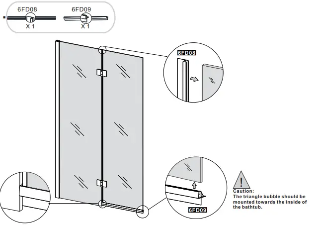 ella-E-TIDY611630-BT-Tidy-black-55x39-2-Panel-Bath-Screen-10
