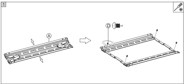 VISION-VFM-W4X4TV-2-Tilting-Flat-Panel-Wall-Mount-FIG-1
