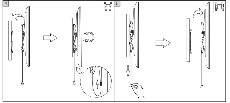 VISION-VFM-W4X4TV-2-Tilting-Flat-Panel-Wall-Mount-FIG-4