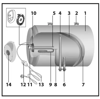 ARISTON 3201973 Electric Water Heaters - 12