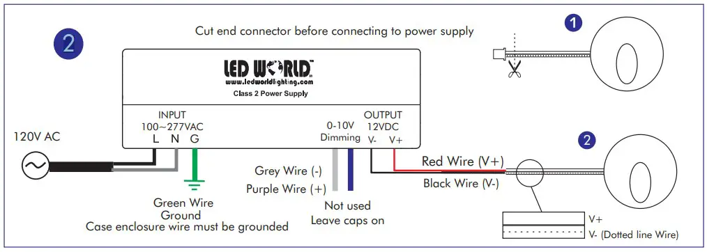 Mounting instruction